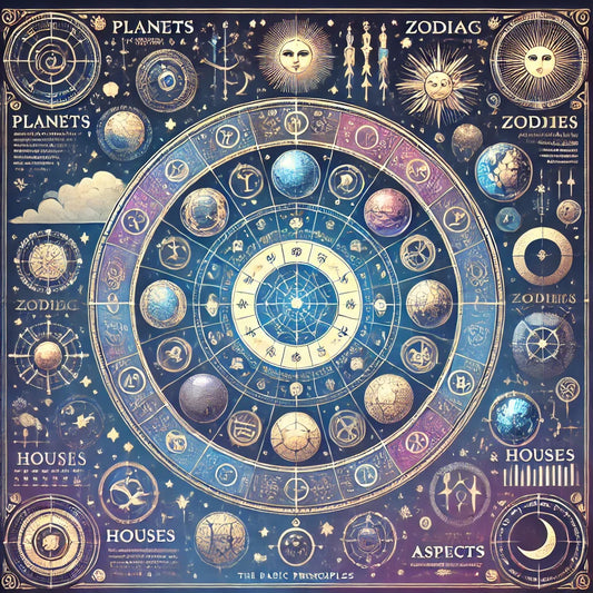 The Basic Principles of Astrology: Planets, Zodiac Signs, Houses, and Aspects