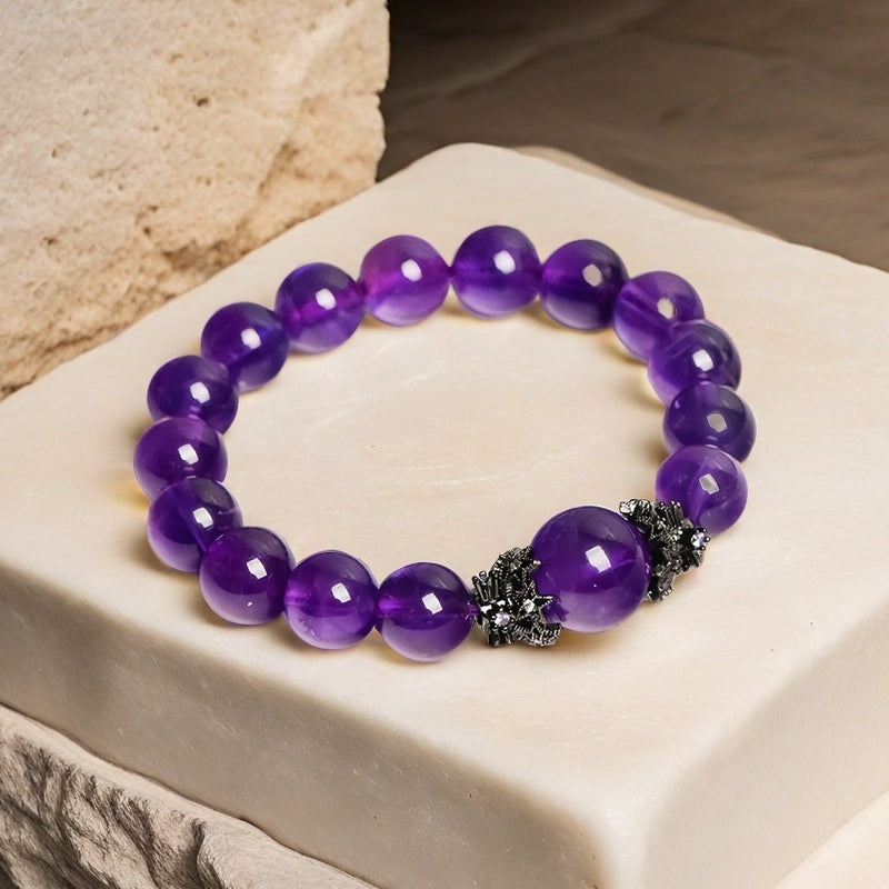 Saturn’s Light Amethyst Bracelet · Personal Armor