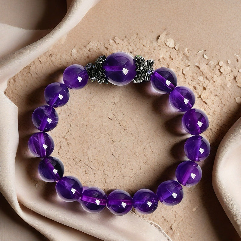 Saturn’s Light Amethyst Bracelet · Personal Armor