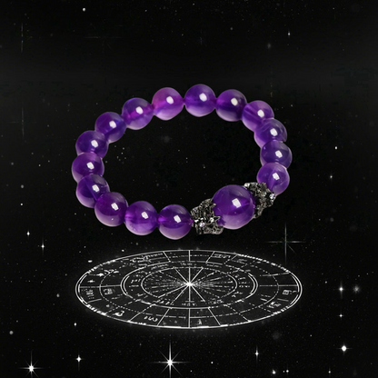 Saturn’s Light Amethyst Bracelet · Personal Armor