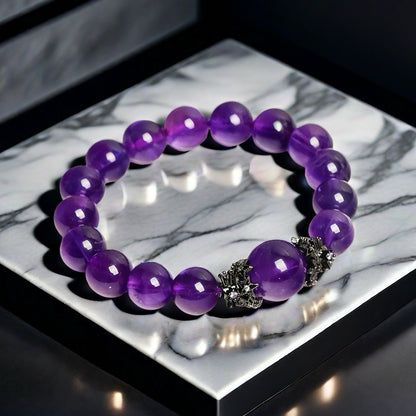 Saturn’s Light Amethyst Bracelet · Personal Armor