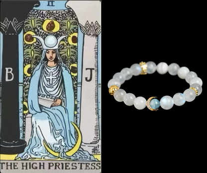 Tarot High Priestess Crystal Bracelet · Resolving Conflicts